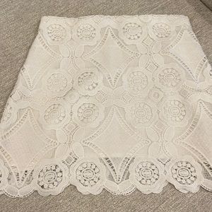 Abercrombie & Fitch Lace Mini Skirt
